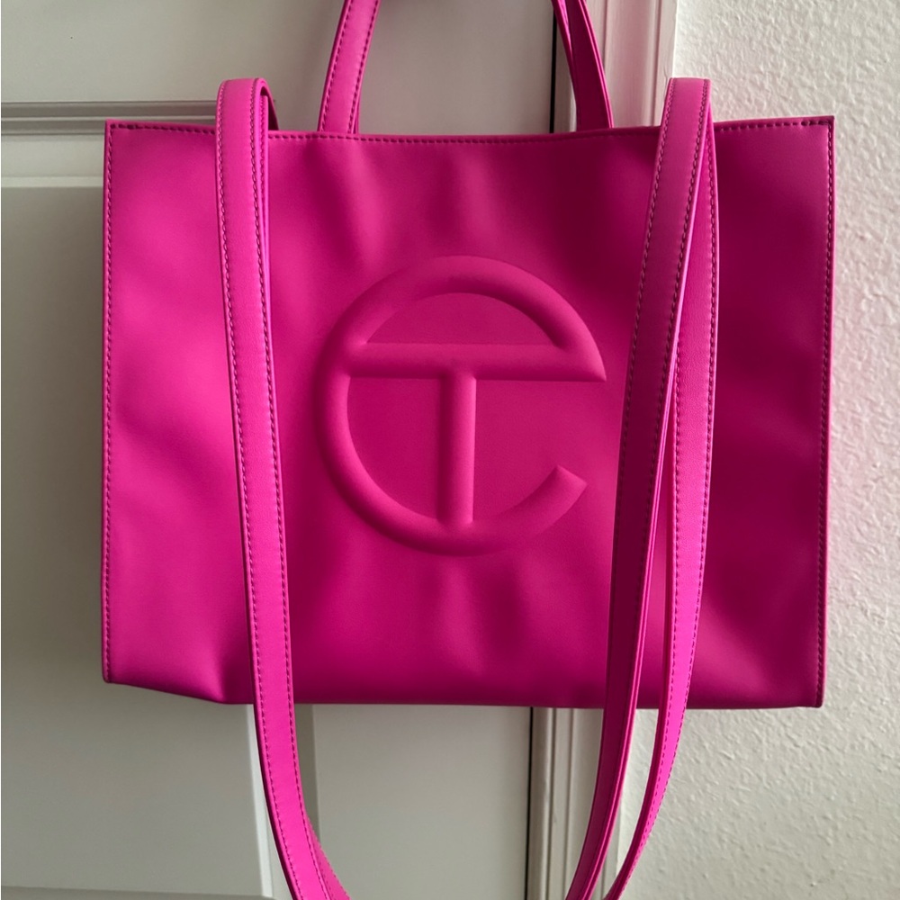Telfar Fuchsia Tote Bag